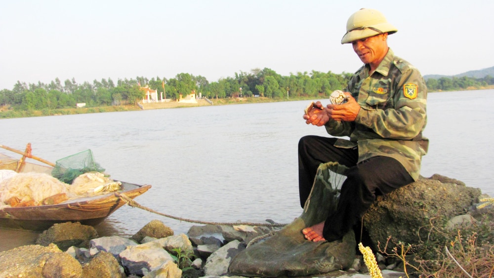 tin tức bắc giang, bắc giang, Về Yên Dũng, ăn cua da, Huyện Yên Dũng, sông Thương, sông Lục Nam, sông Cầu, dòng Lục Đầu,cua da nấu rau, món ăn dân dã, Canh cua nấu mướp