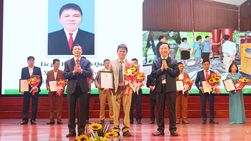 bắc giang, tôn vinh, sản phẩm nông nghiệp tiêu biểu, cuộc thi sáng tạo kỹ thuật nhà nông, hội nông dân