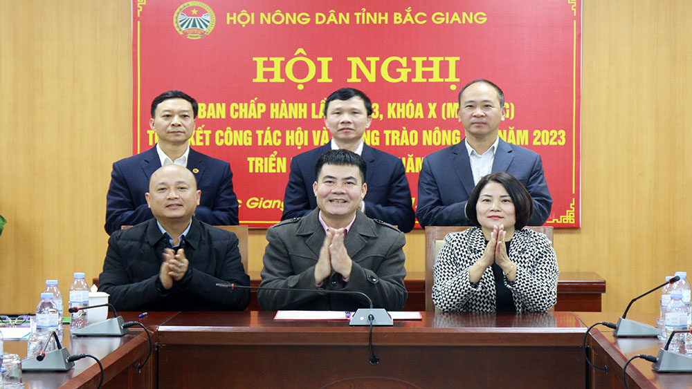 bắc giang, hội nông dân tỉnh, tổng kết công tác hội, nhiệm vụ năm 2024