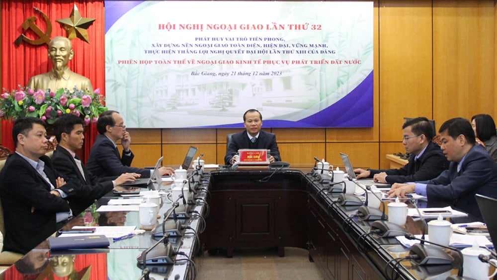 ngoại giao kinh tế, lần thứ 32, bắc giang,