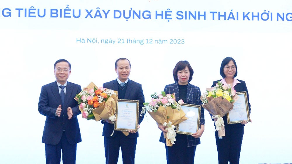 bắc giang, khởi nghiệp, khoa học, sáng tạo, vinh danh, Hà Nội