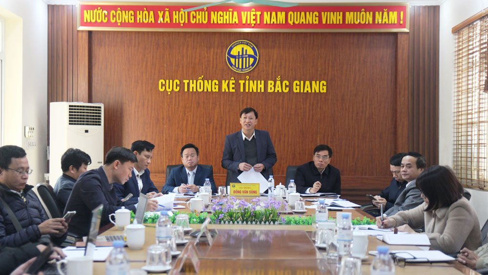 bắc giang, họp báo, thống kê, kinh tế, xã hội, năm 2023, Cục Thống kê