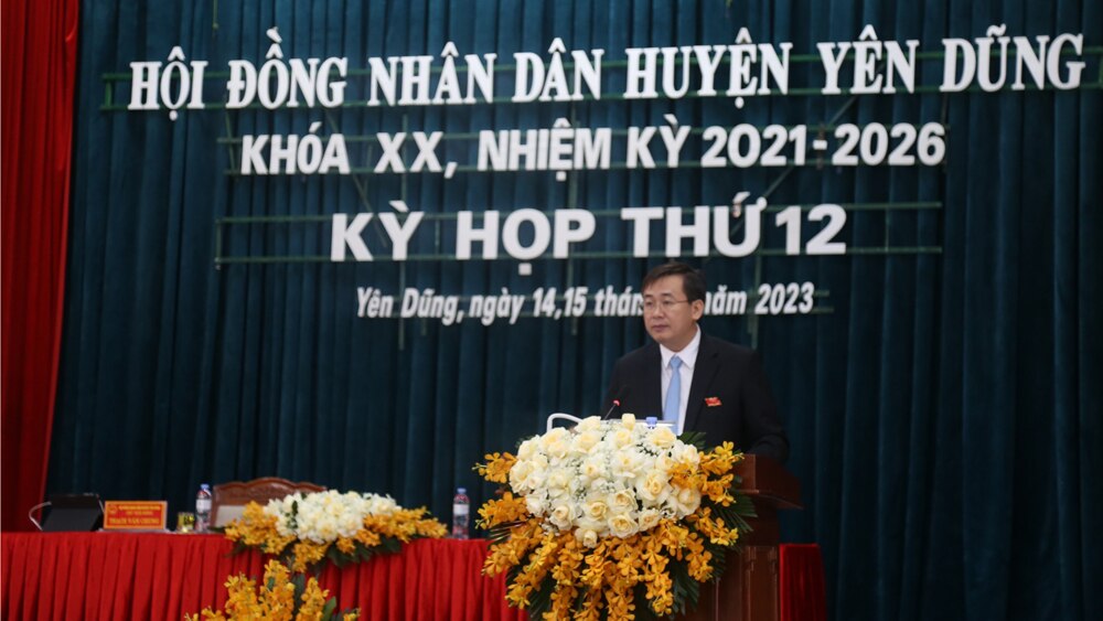 Yên Dũng, HĐND huyện, 2023