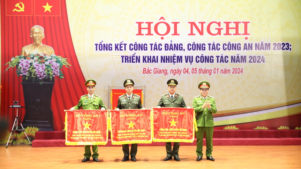 Công an, bắc giang, tổng kết 2023,