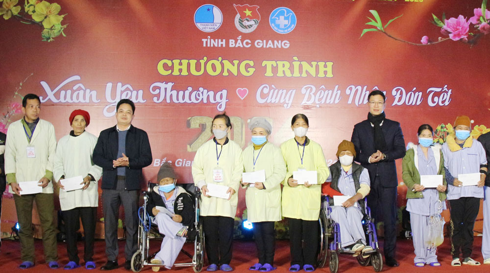 tin tức bắc giang, đêm nhạc, xuân yêu thương, cùng bệnh nhân đón tết