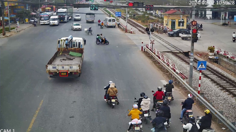 tin tức bắc giang, bắc giang,  hệ thống camera, giám sát giao thông, kỹ thuật nghiệp vụ, công an, vi phạm trật tự an toàn giao thông