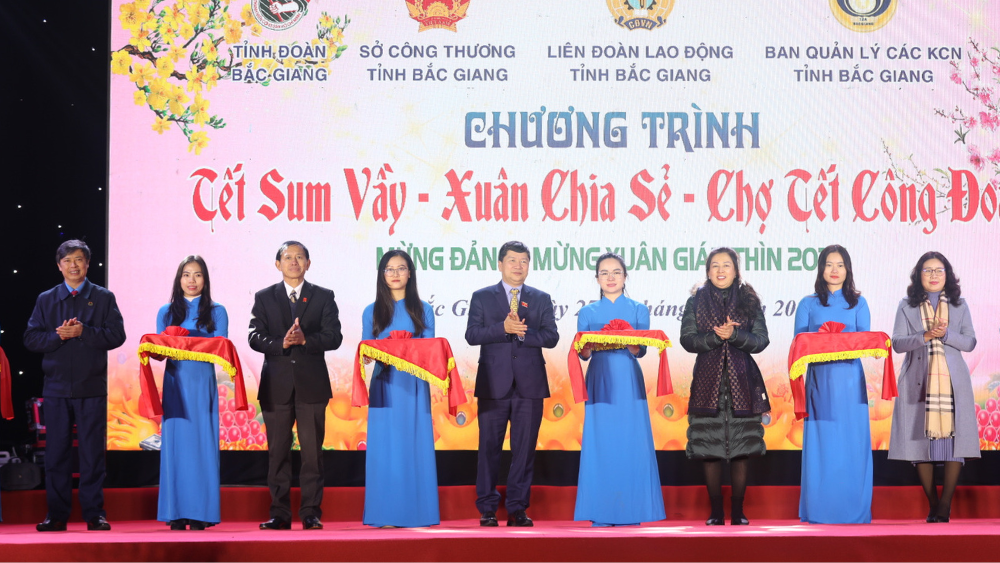 công nhân, công đoàn, Bắc Giang, Tết Sum vầy, Việt Yên