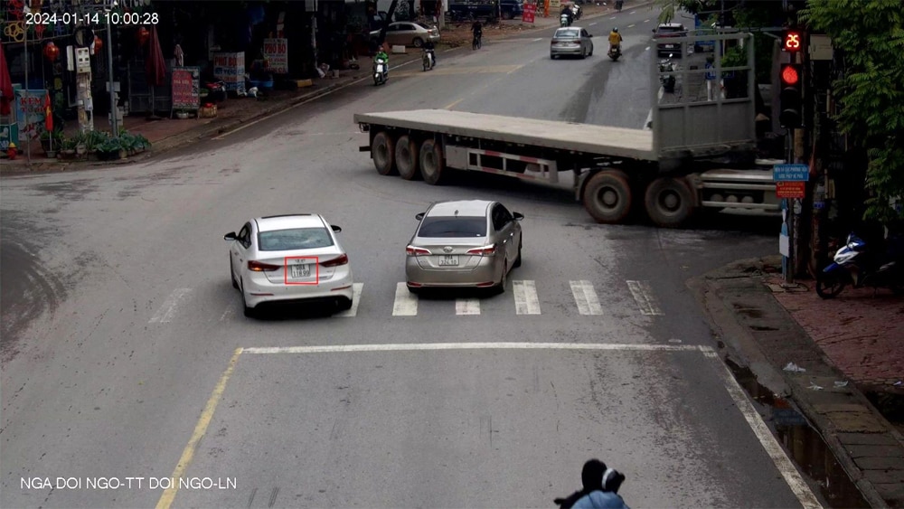 tin tức bắc giang, tỉnh bắc giang, bắc giang, hông qua hệ thống, camera giám sát giao thông, Công an huyện Lục Nam, xử phạt nguội, vi phạm trật tự an toàn giao thông.