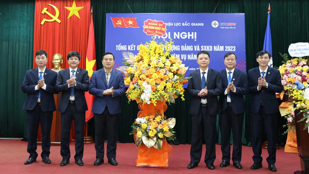 Điện lực Bắc Giang, xây dựng Đảng, điện lực, tổng kết, triển khai nhiệm vụ