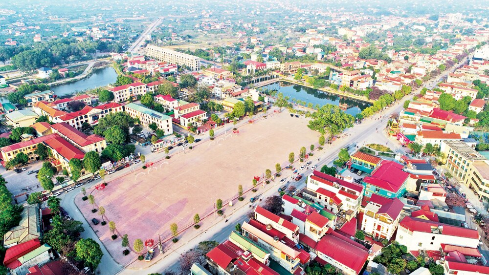 tin tức bắc giang, tỉnh bắc giang, Lục Ngạn, Xây dựng, đô thị Chũ, trọng điểm phía Đông của tỉnh, huyện Lục Ngạn, đô thị nông nghiệp công nghệ cao, thông minh, sinh thái, thu hút dịch vụ, du lịch, trung tâm Logistics