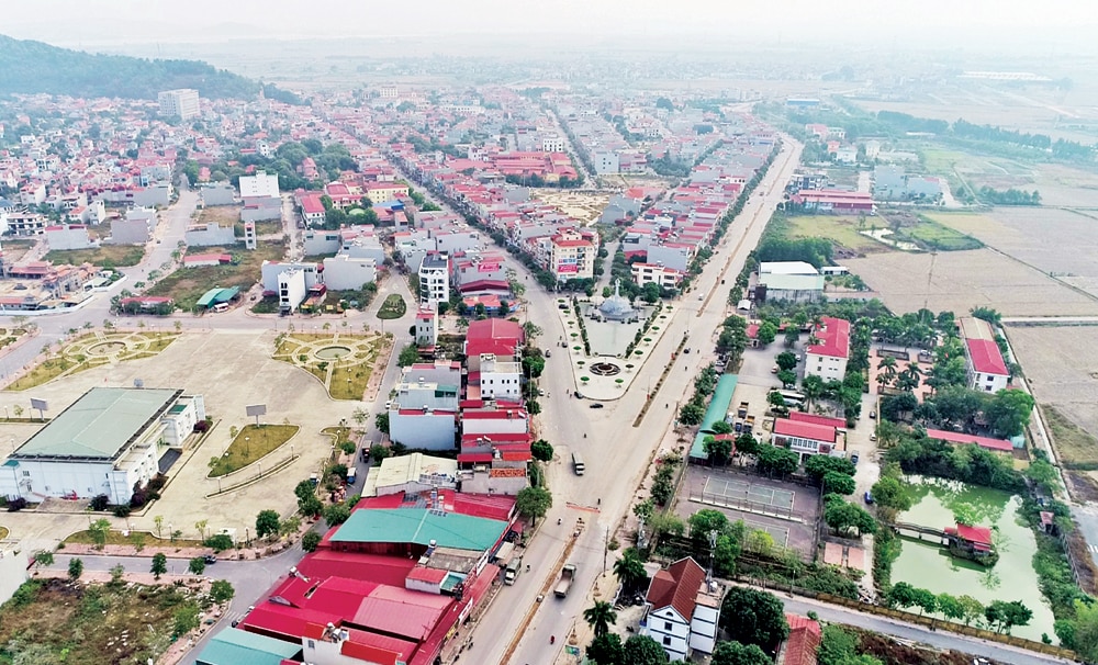 tin tức bắc giang, tỉnh bắc giang, Yên Dũng, Khai thác lợi thế, thúc đẩy, sản xuất công nghiệp, thu hút, doanh nghiệp, nhà đầu tư, tiểu thủ công nghiệp, đường giao thông, hệ thống điện, hệ thống thoát nước mưa, thu gom nước thải, nhà máy xử lý nước thải