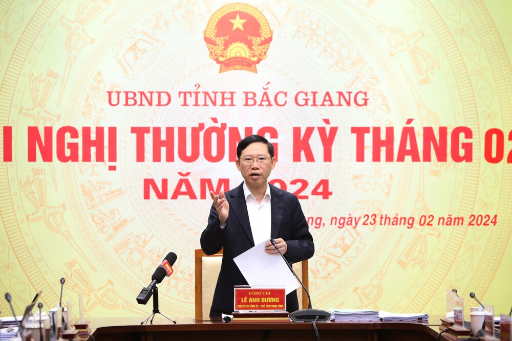 bắc giang, chủ tịch ubnd tỉnh, thường kỳ