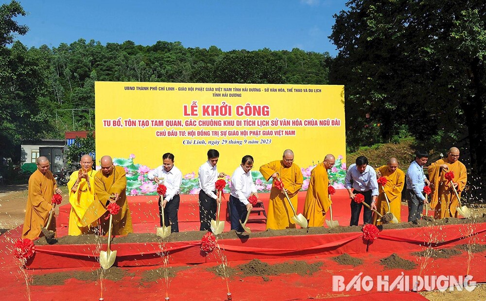 Ngũ Đài sơn,  Phật giáo Trúc Lâm,   Chùa Ngũ Đài,   Côn Sơn   Kiếp Bạc,   Chốn tổ linh thiêng,   Chí Linh,   Yên Tử,   Tây Yên Tử, Vĩnh Nghiêm,   Hải Dương,   Di sản thế giới