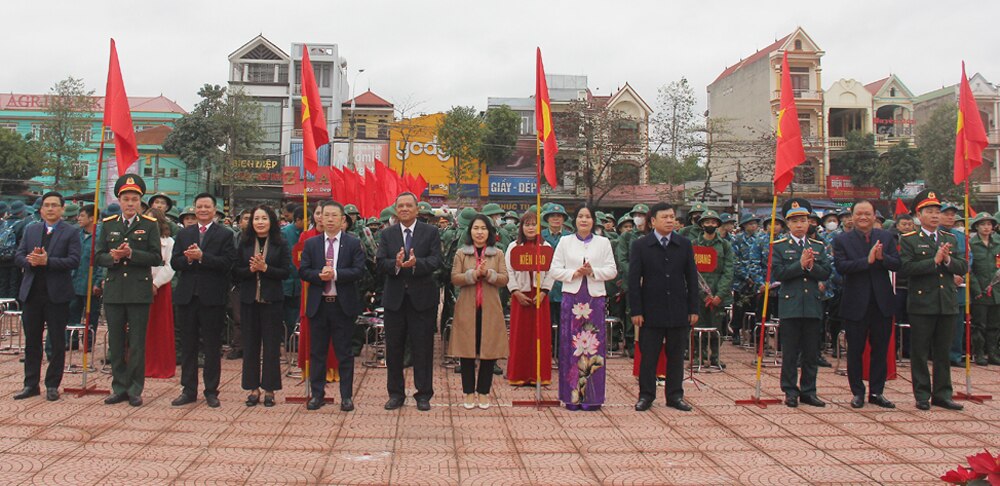 tân binh, nhập ngũ, Lục Ngạn, Bắc Giang