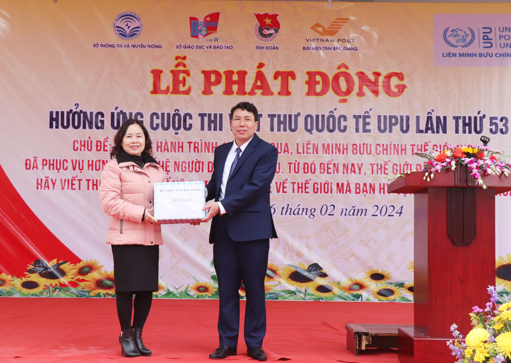 cuộc thi, viết thư, UPU, lần thứ 53, Bắc Giang