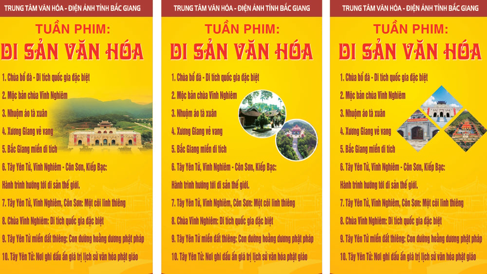 tuần phim di sản văn hóa, tuần văn hóa du lịch,  bắc giang, tây yên tử, khu du lịch tâm linh, sinh thái tây yên tử