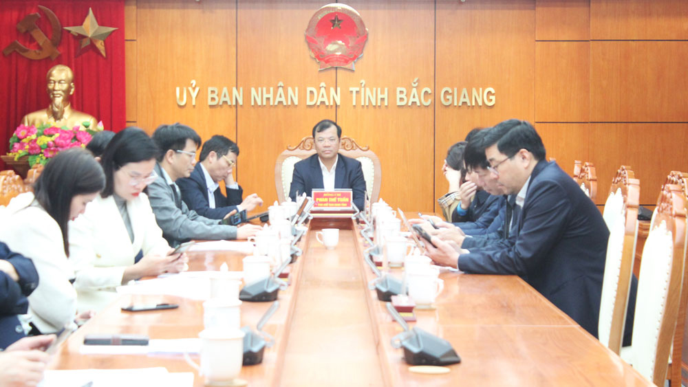 bắc giang, đồng chí Phan Thế Tuấn