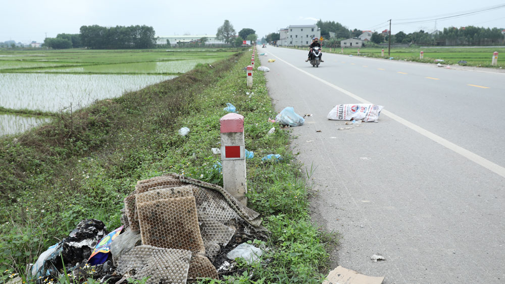 Tân Yên, thị trấn Nhã Nam, ô nhiễm môi trường, ô nhiễm, rác thải