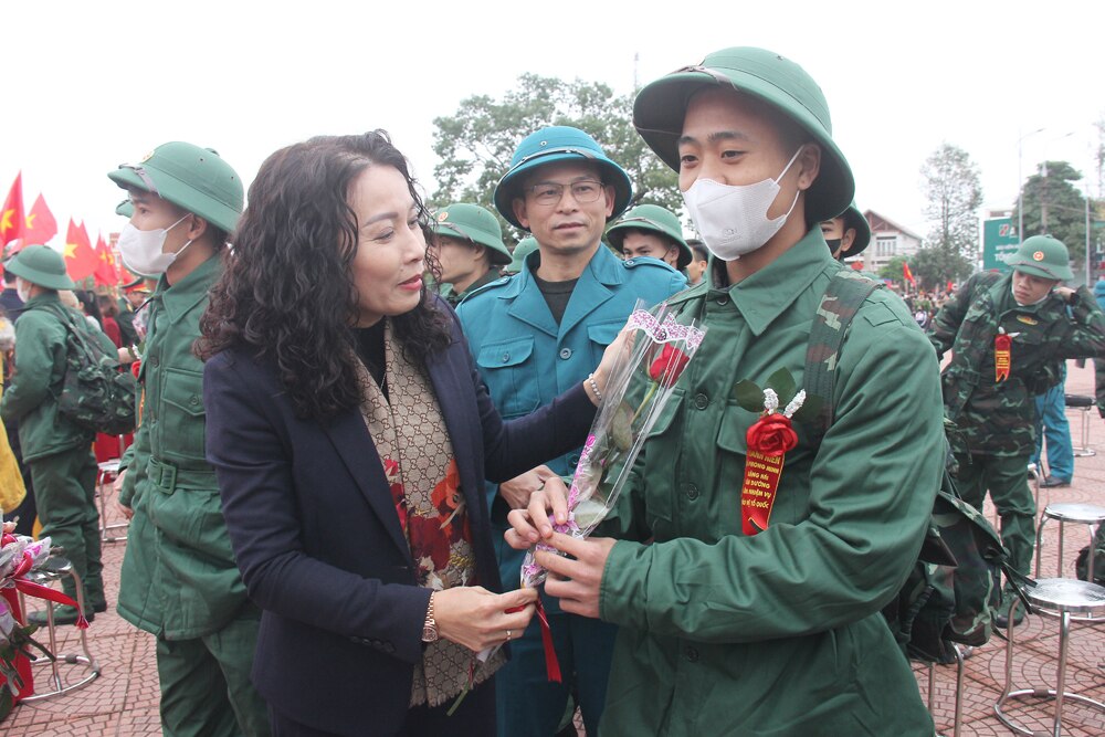 tân binh, nhập ngũ, Lục Ngạn, Bắc Giang