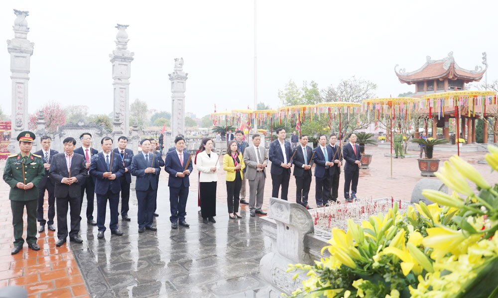 lễ hội xương giang, tp bắc giang, bắc giang, xuân, dâng hương, rước