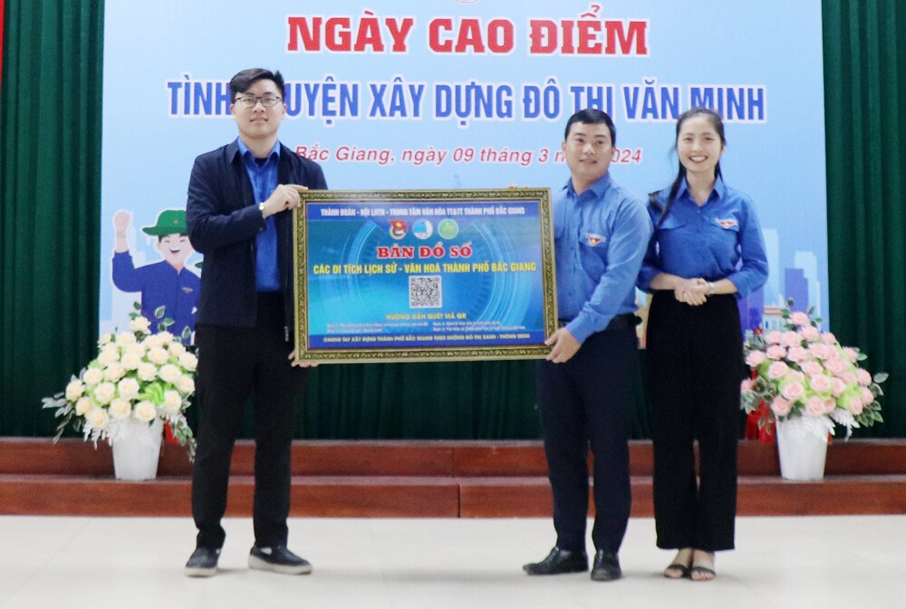 tin tức bắc giang, thanh niên bắc giang, tình nguyện, xây dựng văn minh đô thị