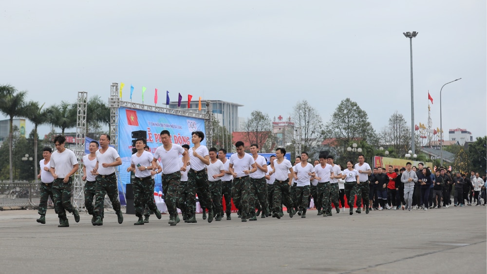 Olympic, chạy, Bắc Giang, nhân dân