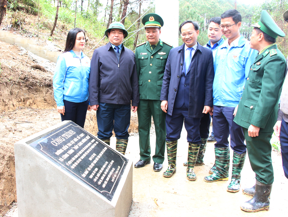 Tin tức bắc giang, thanh niên, tuổi trẻ, tình nguyện, tháng ba biên giới