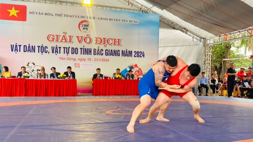 thể thao, vật dân tộc, Yên Dũng, Bắc Giang, chùa Vĩnh Nghiêm