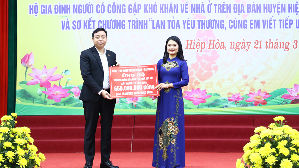 Bắc Giang, xóa nhà tạm, nhà dột nát, Hiệp Hòa