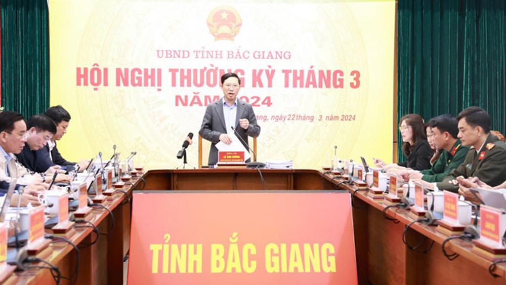 bắc giang, thường kỳ, lê ánh dương, thu hút đầu tư, tăng trưởng