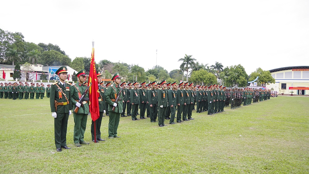 bắc giang, quân đoàn 12, ra quân huấn luyện, lữ đoàn 673