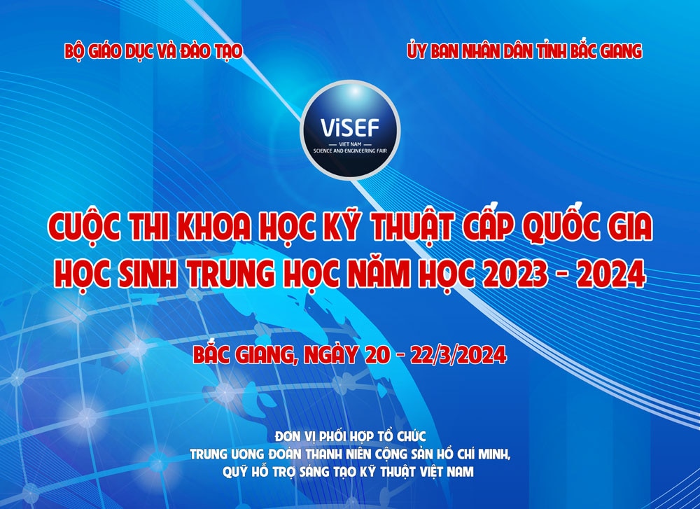 khoa học kỹ thuật, học sinh, trung học, cuộc thi, quốc gia, Bắc Giang.