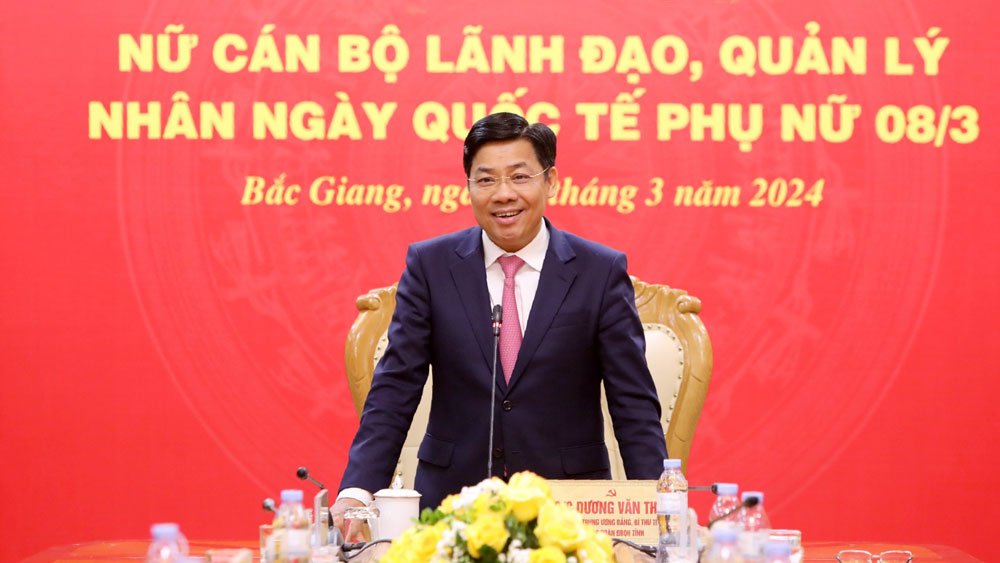 phụ nữ, Bắc Giang, gặp mặt, Quốc tế Phụ nữ, 8/3.