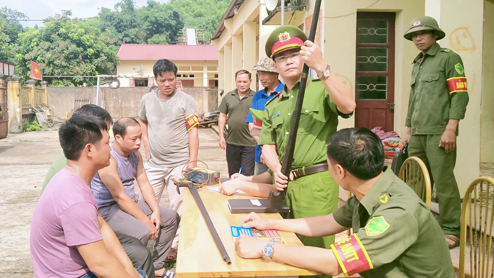 tin tức bắc giang, tỉnh bắc giang, Giữ bình yên vùng cao,  an ninh trật tự, đồng bào dân tộc thiểu số, toàn dân bảo vệ an ninh Tổ quốc