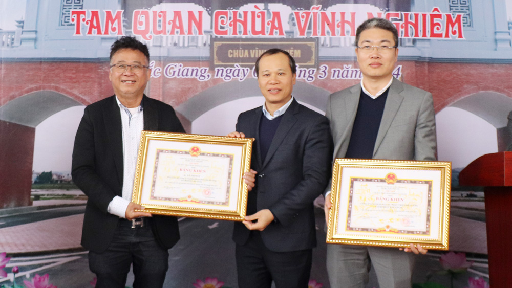 tam quan, chùa, vĩnh nghiêm, yên dũng, lục nam, bắc giang