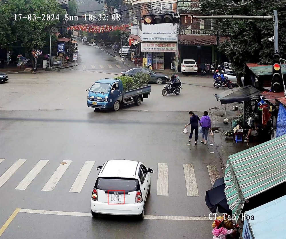 tin tức bắc giang, tỉnh bắc giang, hệ thống camera, giám sát giao thôn, thiết bị kỹ thuật nghiệp vụ, Công an huyện Lục Ngạn, vi phạm trật tự an toàn giao thông.