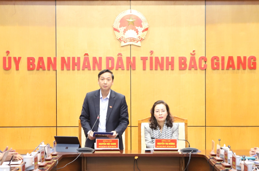 Government online conference: Bac Giang proposes many solutions to achieve double-digit growth (13.6%)