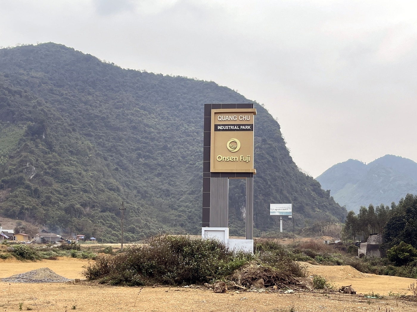 Nhà đầu tư Onsen Fuji đang đầu tư xây dựng hạ tầng cụm công nghiệp Quảng Chu, huyện Chợ Mới (Bắc Kạn)