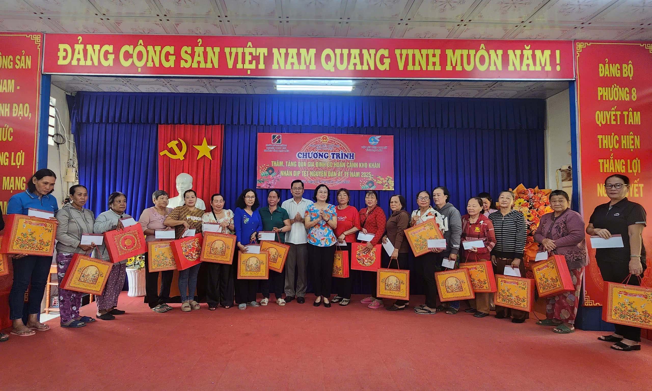 Women's Union of Bac Lieu City: Many activities to celebrate the Year of the Snake 2025