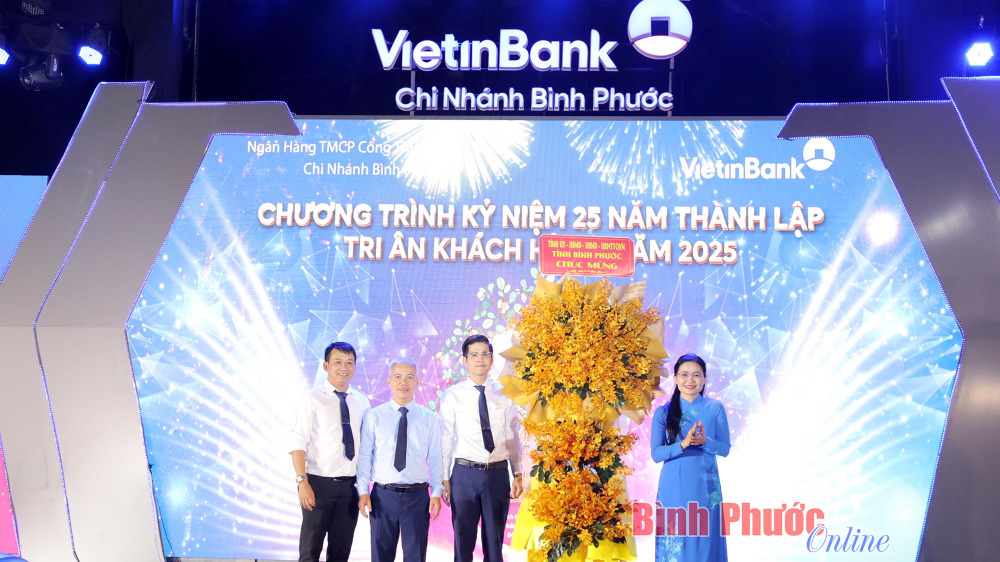 VietinBank Binh Phuoc celebrates 25th anniversary