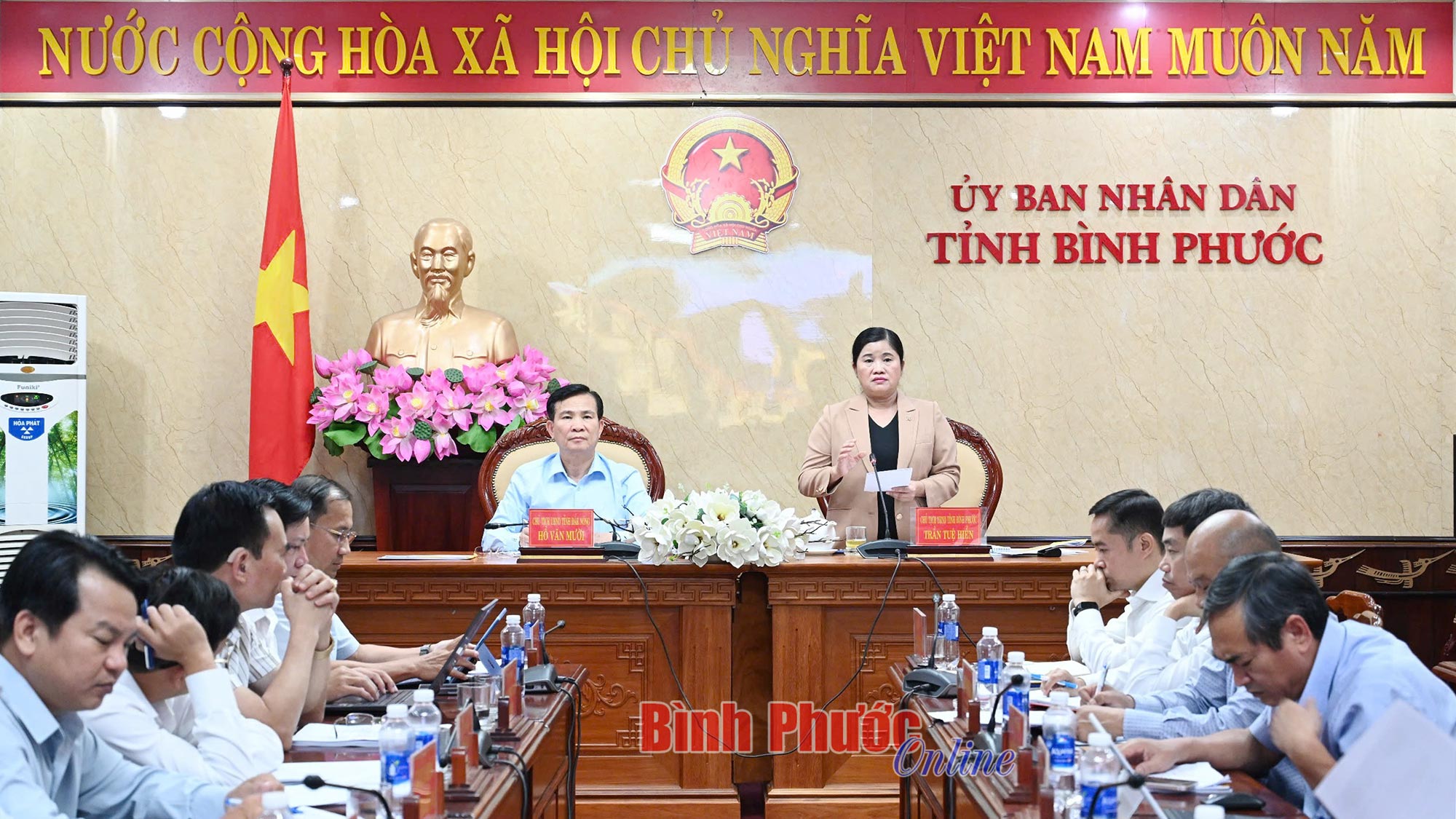 Raising political determination, speeding up the progress of Gia Nghia - Chon Thanh expressway project