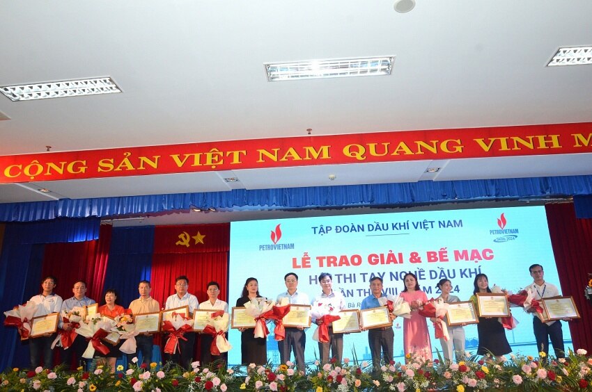 Bế mạc Hội thi tay nghề Dầu khí lần thứ VII năm 2024: Tôn vinh những bàn tay vàng của ngành Dầu khí