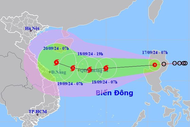 Tin ÁP THẤP NHIỆT ĐỚI và các chỉ đạo ứng phó- Ảnh 1.