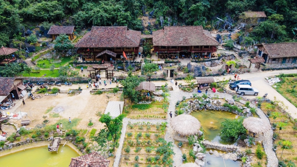 Mế Farmstay tại xã Trường Hà - Điểm lưu trú kết hợp du lịch với nông trại nhà vườn, là điểm đến lý tưởng của nhiều khách du lịch.