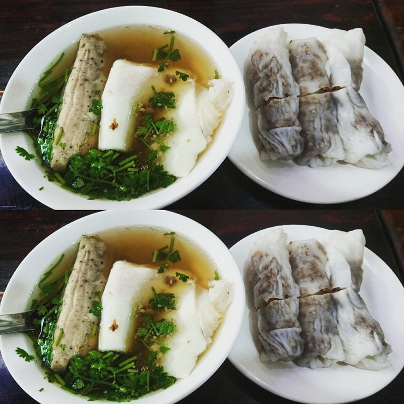 Bánh cuốn Cao Bằng.