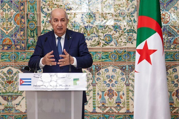 Algeria van duy tri ke hoach tham Phap cua Tong thong Tebboune hinh anh 1