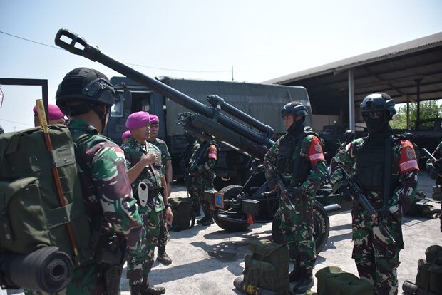 Indonesia to chuc dien tap quan su da quoc gia Sieu La chan Garuda hinh anh 1