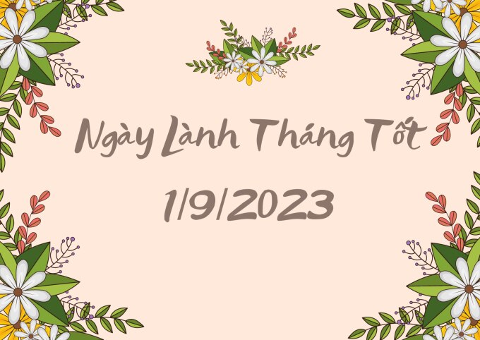 Xem ngày lành tháng tốt 1/9/2023: Thích hợp để xuất hành du lịch, nghỉ dưỡng