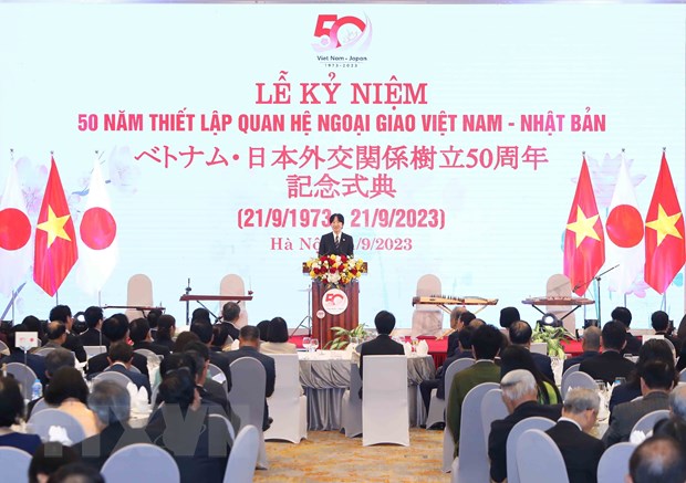 Le ky niem 50 nam thiet lap Quan he Ngoai giao Viet Nam-Nhat Ban hinh anh 2