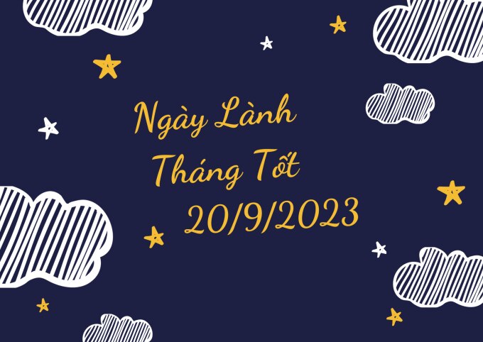 Xem ngày lành tháng tốt 20/9/2023: Dù là việc lớn hay nhỏ đều có thể làm trong hôm nay